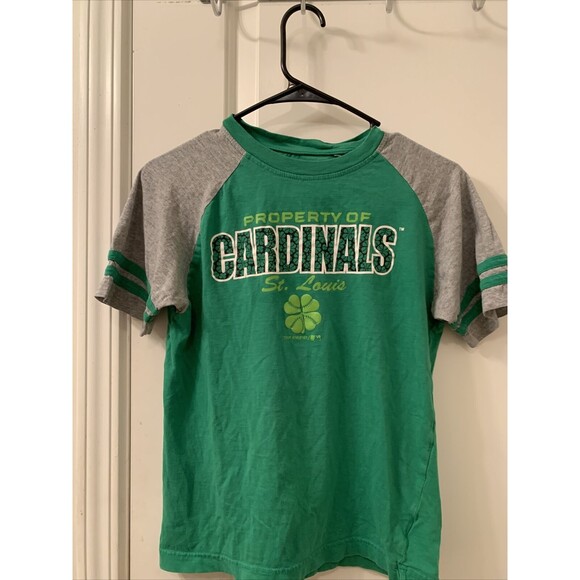 Genuine Merchandise Boys T-Shirt "Property Of St Louis Cardinals" Size Large - Picture 1 of 8